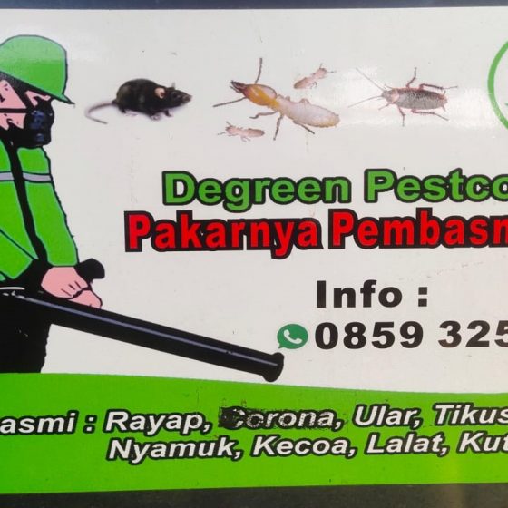 alamat Degreen Pest Control